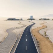 Multiple roads leading to different business hubs, illustrating the choice between jurisdictions in a Southern Africa market-entry strategy.